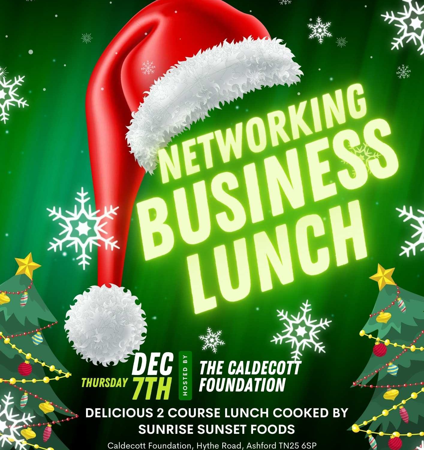Christmas Business Networking Lunch The Caldecott Foundation