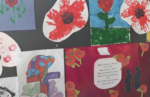 Caldecott Foundation Produces Poppy Art